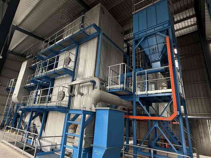 Nhà máy ở Nam Định chi 2,7 triệu USD chuyển lò hơi đốt than sang trấu