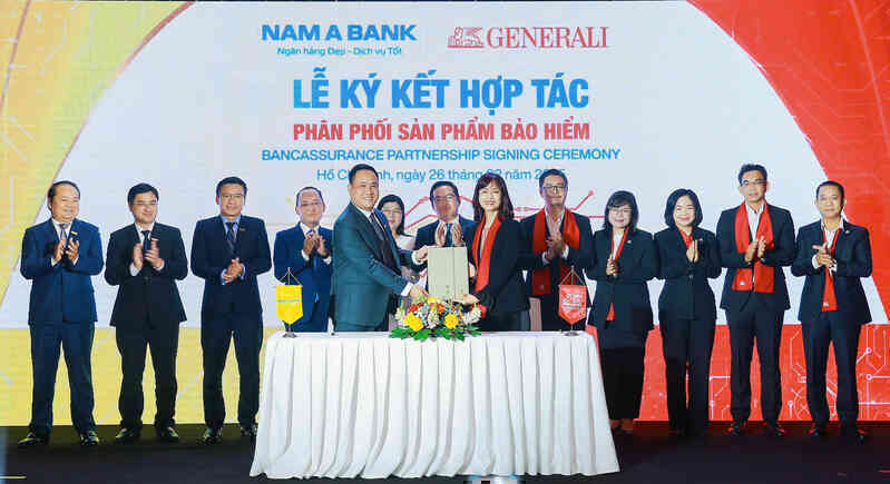 Nam A Bank và Generali Việt Nam hợp tác phân phối bảo hiểm nhân thọ