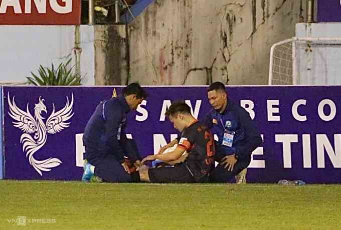Nguyễn Hoàng Đức chấn thương