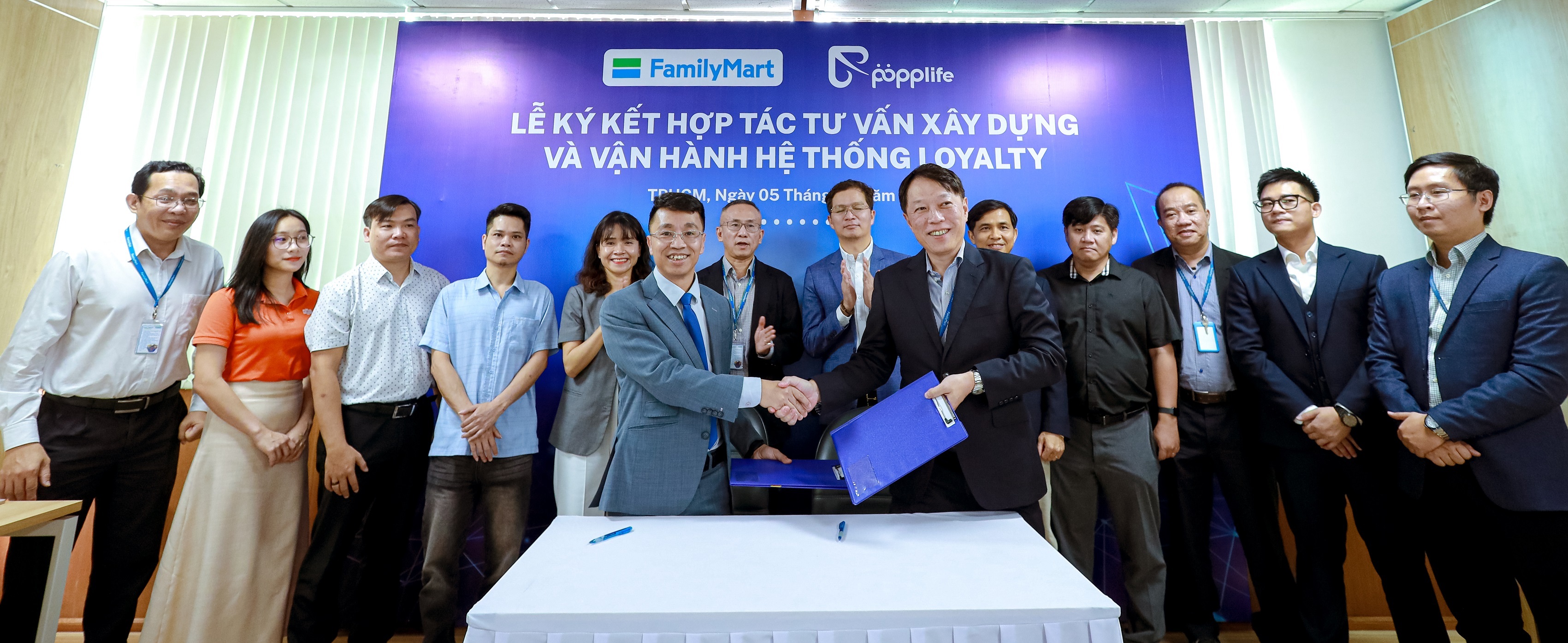 FamilyMart Việt Nam và Popplife hợp tác nâng cao trải nghiệm khách hàng