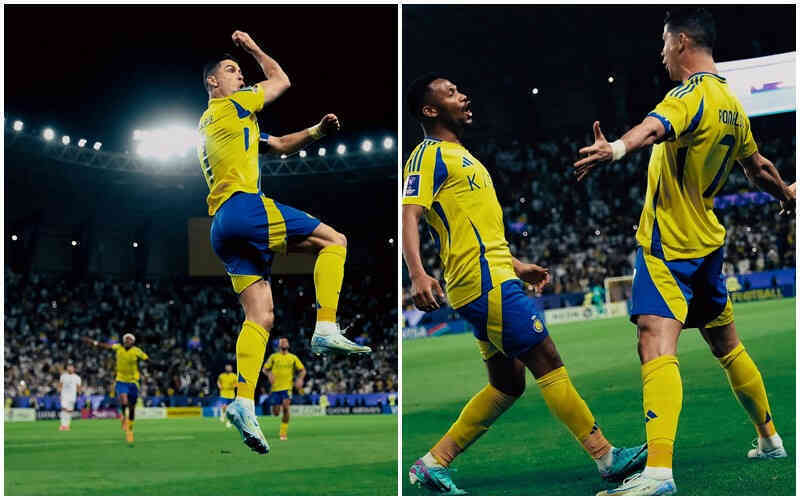 Ronaldo lập công, Al Nassr vào tứ kết AFC Champions League