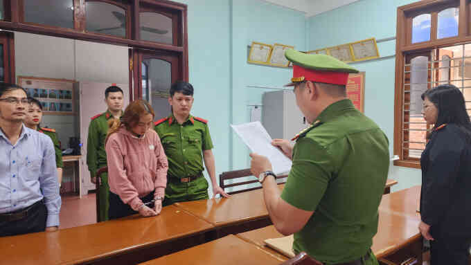 Người phụ nữ bị bắt vì lừa xuất khẩu lao động sang Mỹ