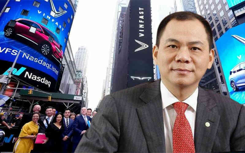 Tàn sản tỷ phú Phạm Nhật Vượng lại bứt phá, xuất hiện siêu cổ phiếu ngân hàng