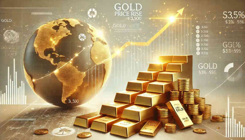 Giá vàng tăng bốc đầu lên gần 3.000 USD/ounce, đỉnh 100 triệu đồng/lượng rất gần