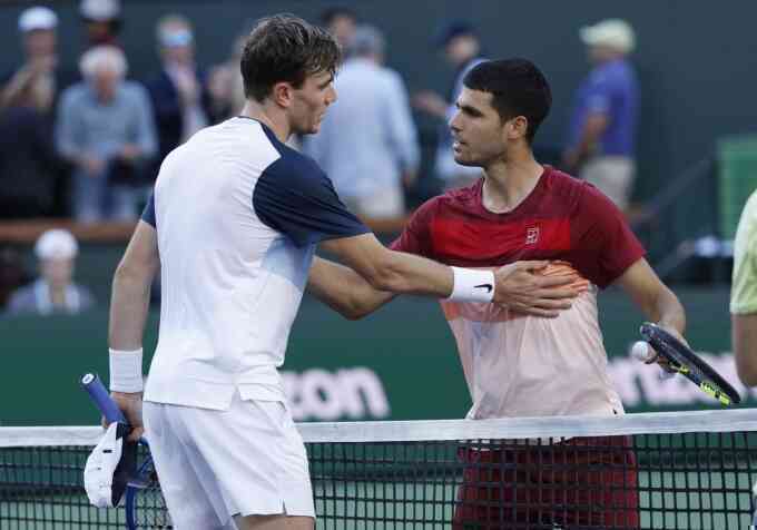 Alcaraz thua bán kết Indian Wells Masters