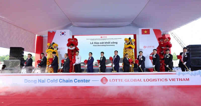 LOTTE Global Logistics khởi công Trung tâm logistics Chuỗi lạnh Đồng Nai