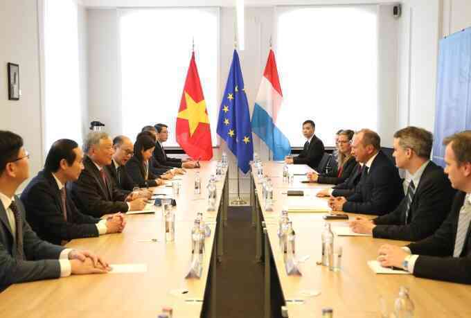 Việt Nam - Luxembourg sẽ hợp tác xây trung tâm tài chính quốc tế