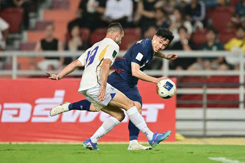 Thái Lan thắng nhọc trận ra quân vòng loại Asian Cup