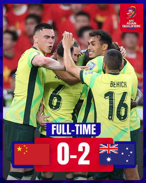 Thua trắng Australia, Trung Quốc dần tan mộng World Cup
