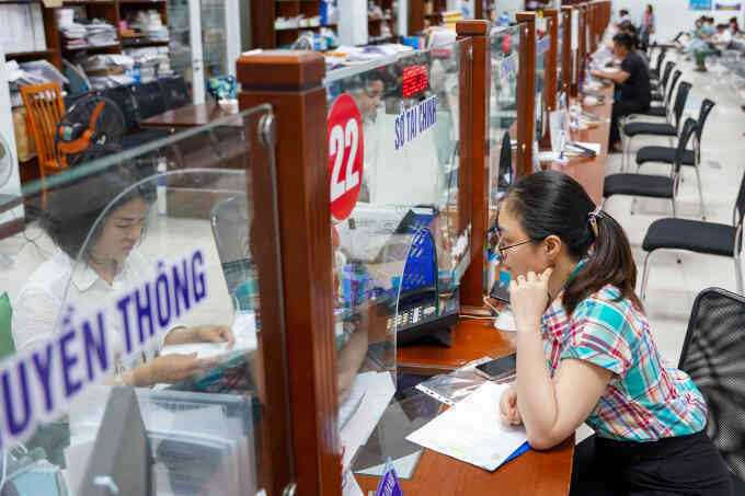 100% thủ tục liên quan doanh nghiệp sẽ làm trực tuyến