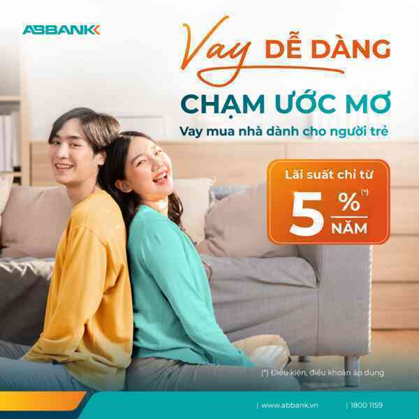 ABBank ra mắt gói vay mua nhà ưu đãi cho người trẻ
