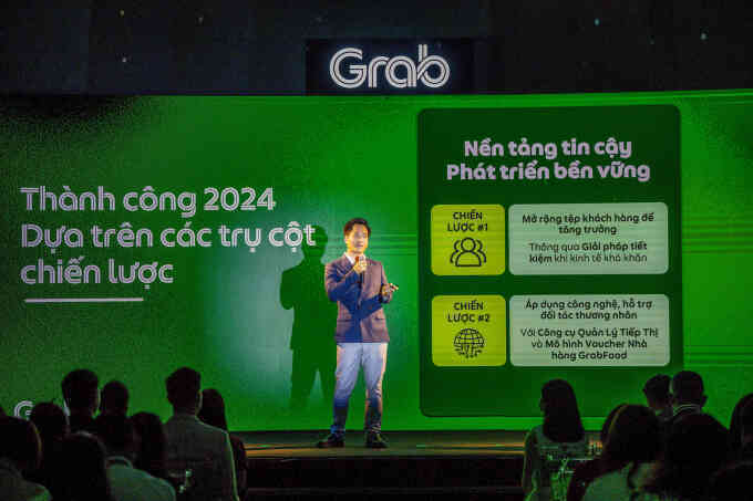 Chiến lược giúp Grab tăng trưởng trong giao đồ ăn, đi chợ online