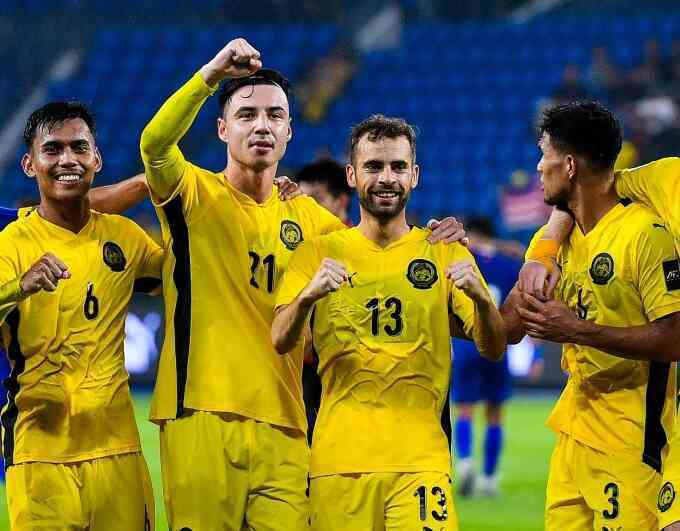 Malaysia đứng sau Việt Nam ở vòng loại Asian Cup
