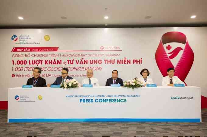 Miễn phí 1.000 lượt khám ung thư và 12 suất phẫu thuật