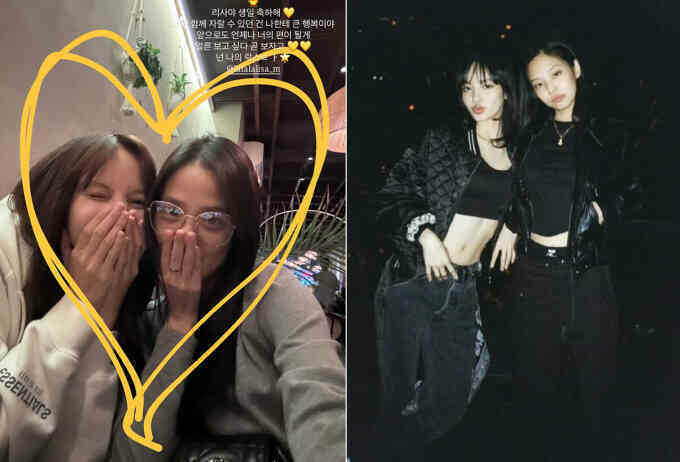Thành viên Blackpink chúc sinh nhật Lisa