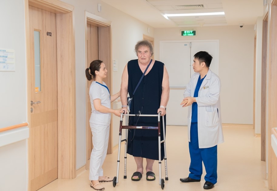 Vinmec thu hút nhiều người nước ngoài đến thăm khám sức khỏe