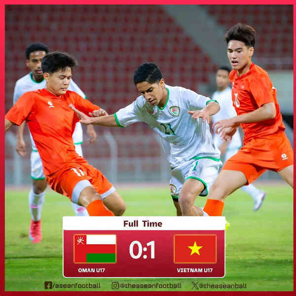 U17 Việt Nam đánh bại Oman, sẵn sàng chinh phục vé World Cup