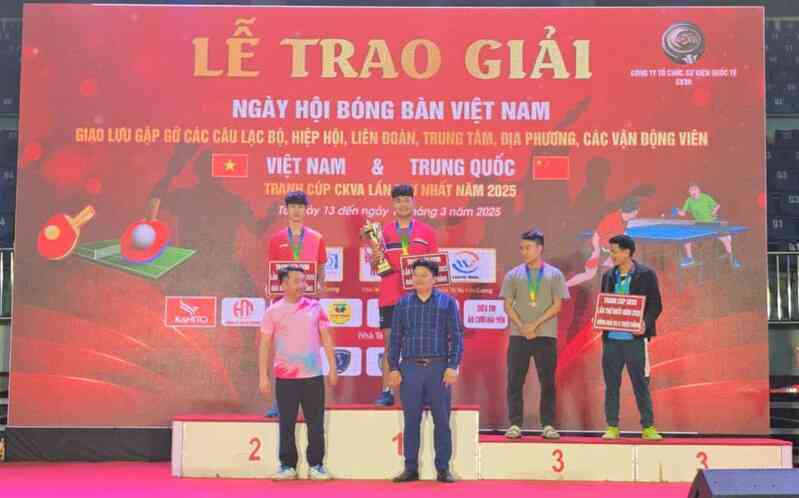 VĐV tố BTC giải bóng bàn ở Bắc Giang không trả 400 triệu đồng tiền thưởng