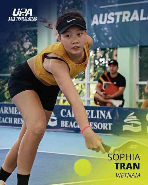 VĐV 17 tuổi Phương Anh được chọn đào tạo pickleball chuyên nghiệp ở Mỹ