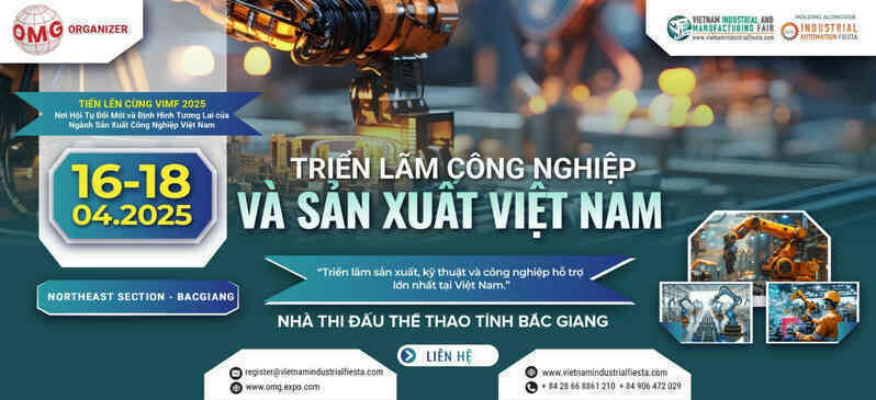 VIMF 2025 - nơi hội tụ đổi mới và định hình tương lai ngành sản xuất công nghiệp