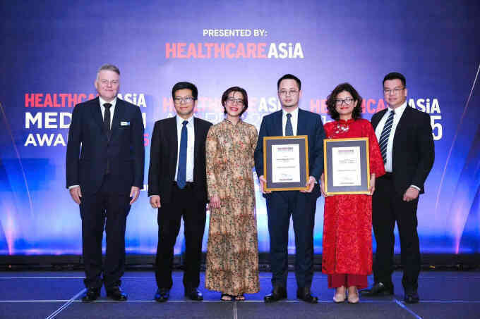 Vinmec được vinh danh 