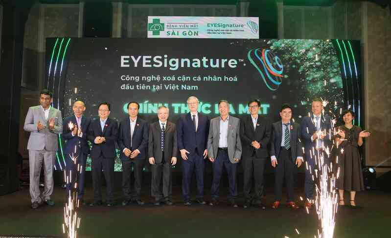 Bệnh viện Mắt Sài Gòn ra mắt EYESignature - công nghệ xóa cận cá nhân hóa