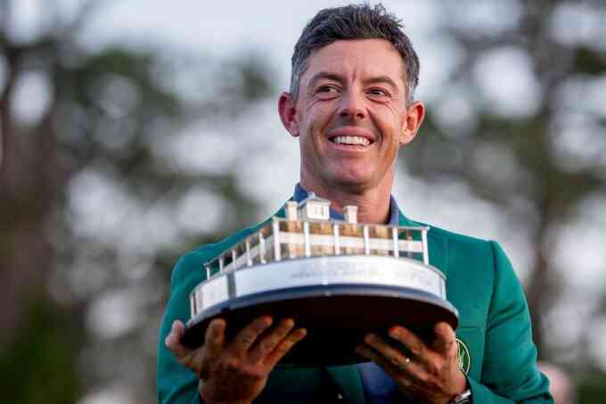 McIlroy nhận 4,2 triệu USD nhờ vô địch Masters 2025