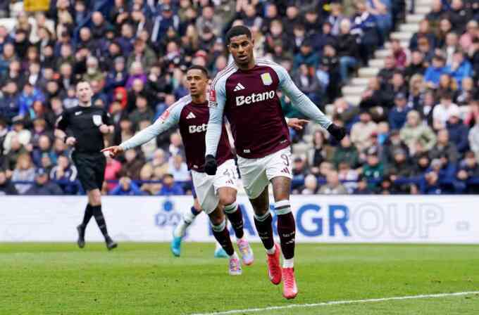 Rashford được trông chờ giúp Aston Villa gây sốc cho PSG