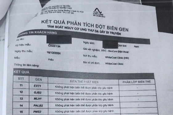 TPHCM: Phát hiện nhân viên phòng khám làm giả xét nghiệm tầm soát ung thư