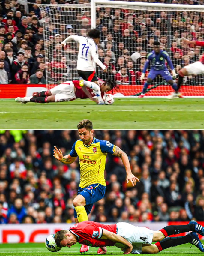 Hậu vệ Man Utd gây sốc khi dùng đầu cản cú sút
