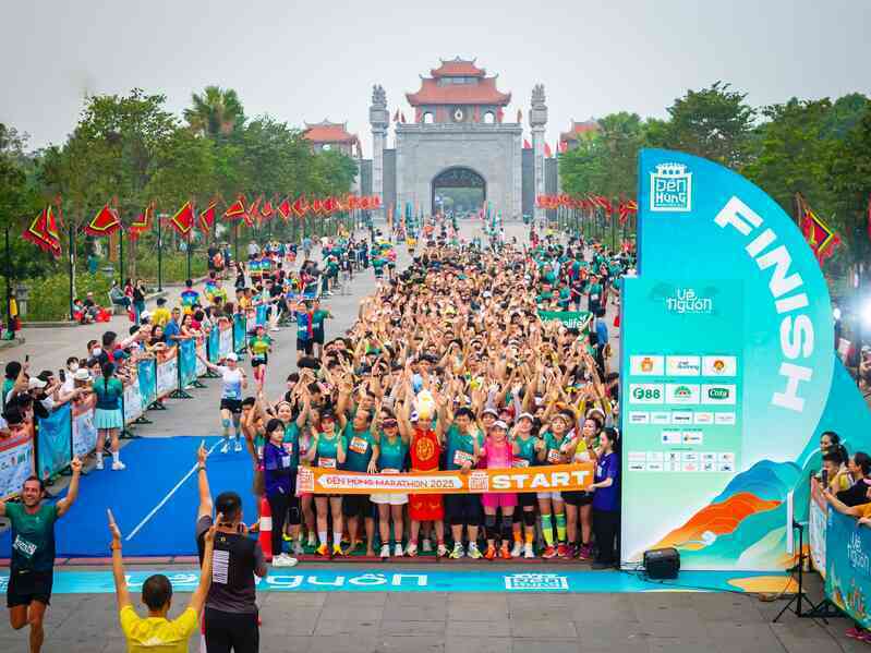 F88 đồng hành cùng 4.000 vận động viên tại Marathon Đền Hùng 2025