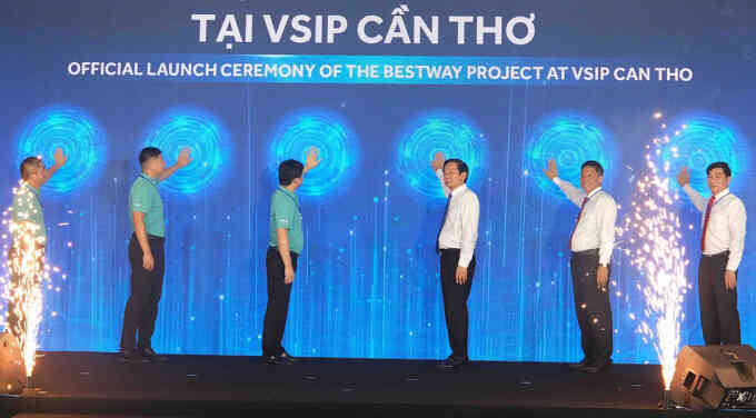 Nhà máy đầu tiên tại VSIP Cần Thơ có vốn 300 triệu USD