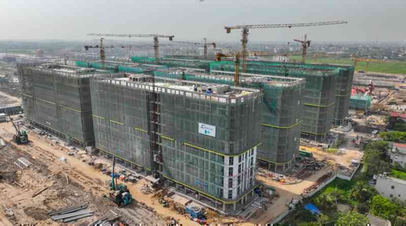 Tiến độ đô thị nghỉ dưỡng Sun Group Nam Hà Nội: Nhiều hạng mục vượt mốc 90%