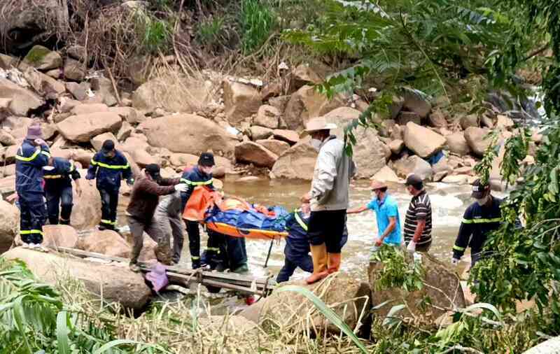 Tìm thấy thi thể cụ ông bị nước cuốn ở Đà Lạt