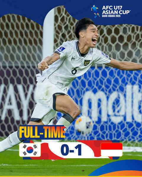 U17 Indonesia gây địa chấn khi quật ngã U17 Hàn Quốc
