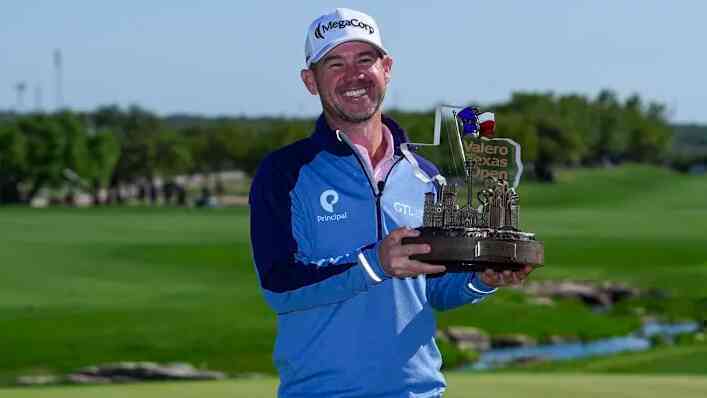 Tay golf người Mỹ vô địch giải đấu Valero Texas Open 2025