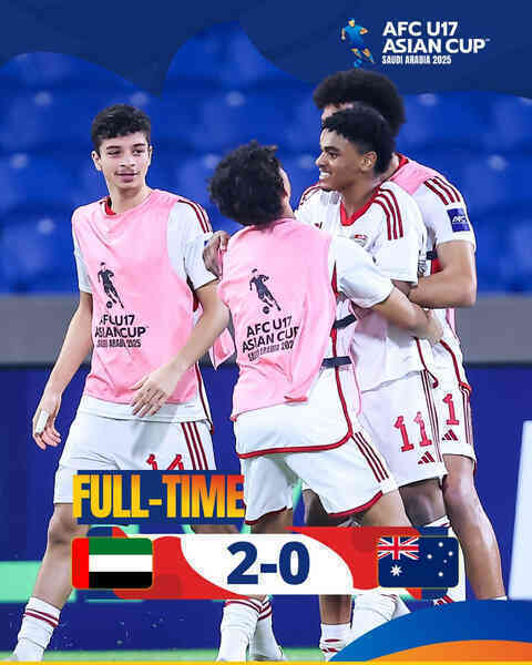 U17 UAE hạ Australia, tranh vé dự World Cup với U17 Việt Nam