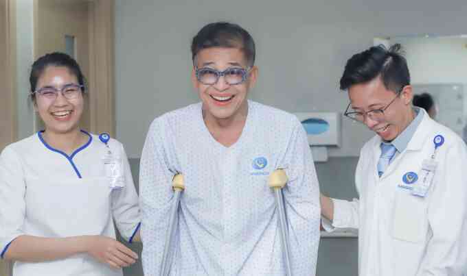 MC Thanh Bạch gãy xương sau cú ngã xuống mương sâu 3 mét