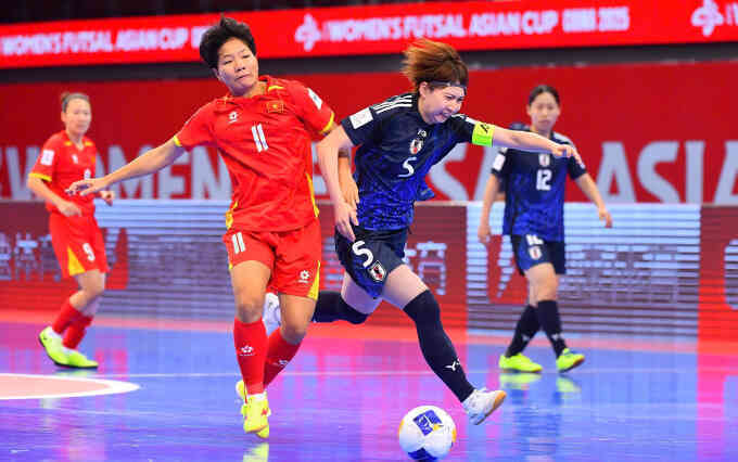 Futsal nữ Việt Nam tan mộng World Cup
