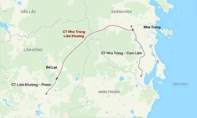 Cao tốc Nha Trang - Đà Lạt có thể được đầu tư theo phương thức PPP