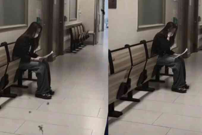 Cô gái trẻ khóc ở bệnh viện khi biết ung thư máu