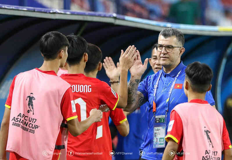 Lịch thi đấu của U16 Việt Nam tại giải CFA Team China 2025