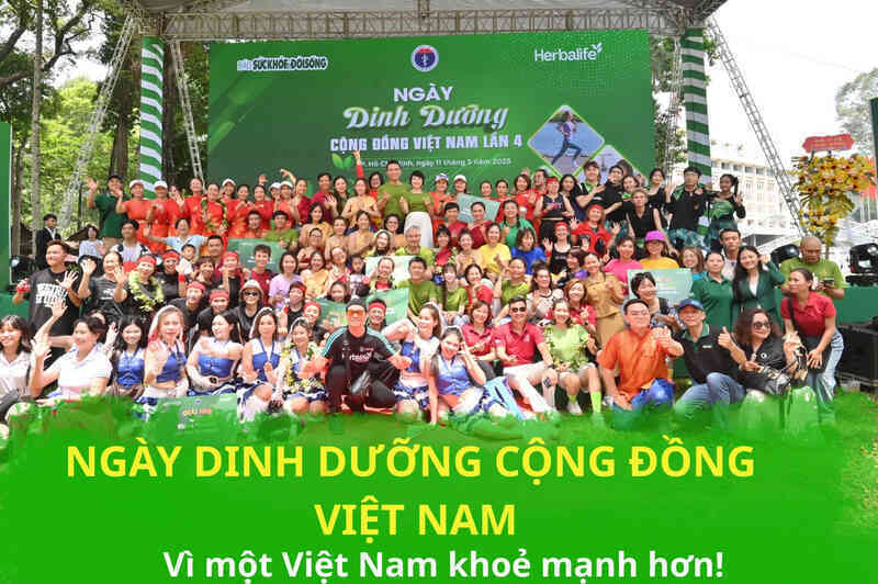 Ngày Dinh dưỡng cộng đồng Việt Nam lần 4: Chung tay vì Việt Nam khỏe mạnh