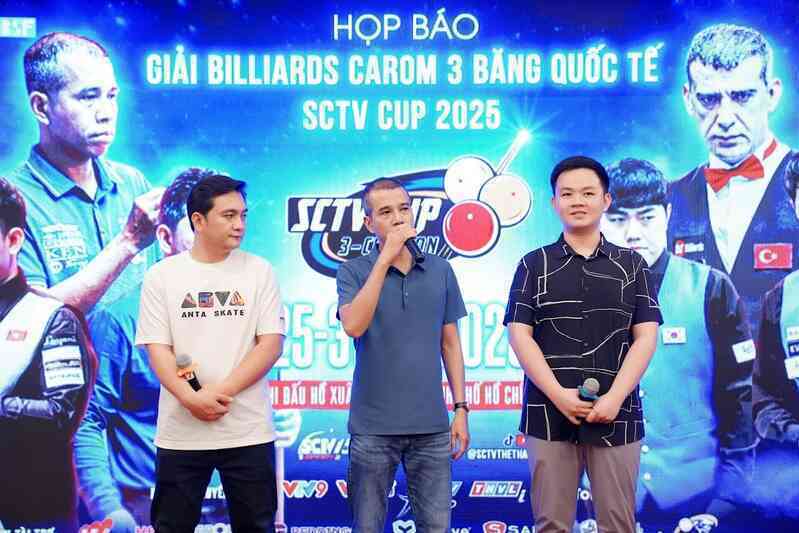 Giải billiards SCTV Cup 2025 thu hút 250 cơ thủ đăng ký trong 5 ngày
