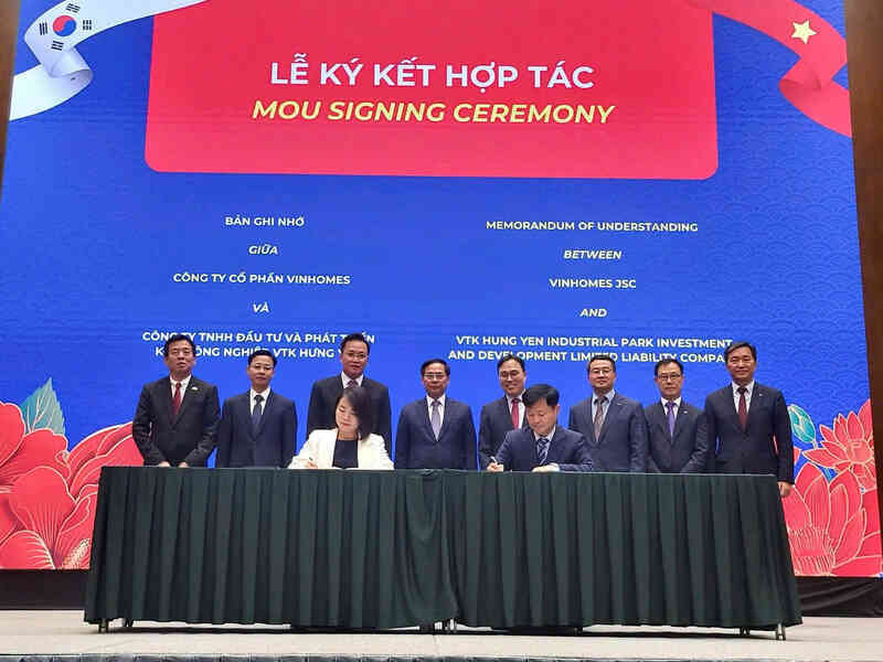 Vinhomes hợp tác với VTK kiến tạo cộng đồng Hàn Quốc chuẩn mực tại Ocean City