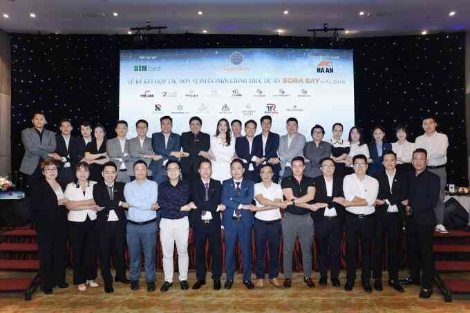 Hà An Group ký kết 15 đại lý phân phối Sora Bay Halong