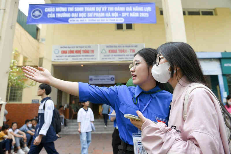 Hơn 17.000 thí sinh dự kỳ thi Đánh giá năng lực SPT để thêm `cửa` vào đại học