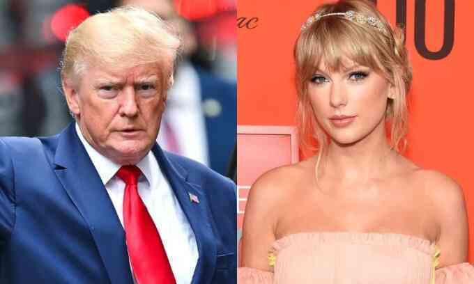 Ông Trump nói Taylor Swift `không còn nổi tiếng`