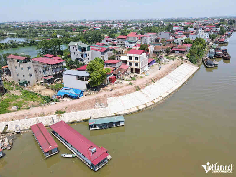 Bắc Ninh xây kè chống sạt lở đê hữu Cầu xong trước mùa mưa bão