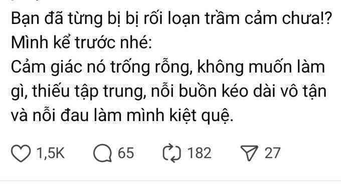 `Tự chẩn đoán` bệnh tâm thần